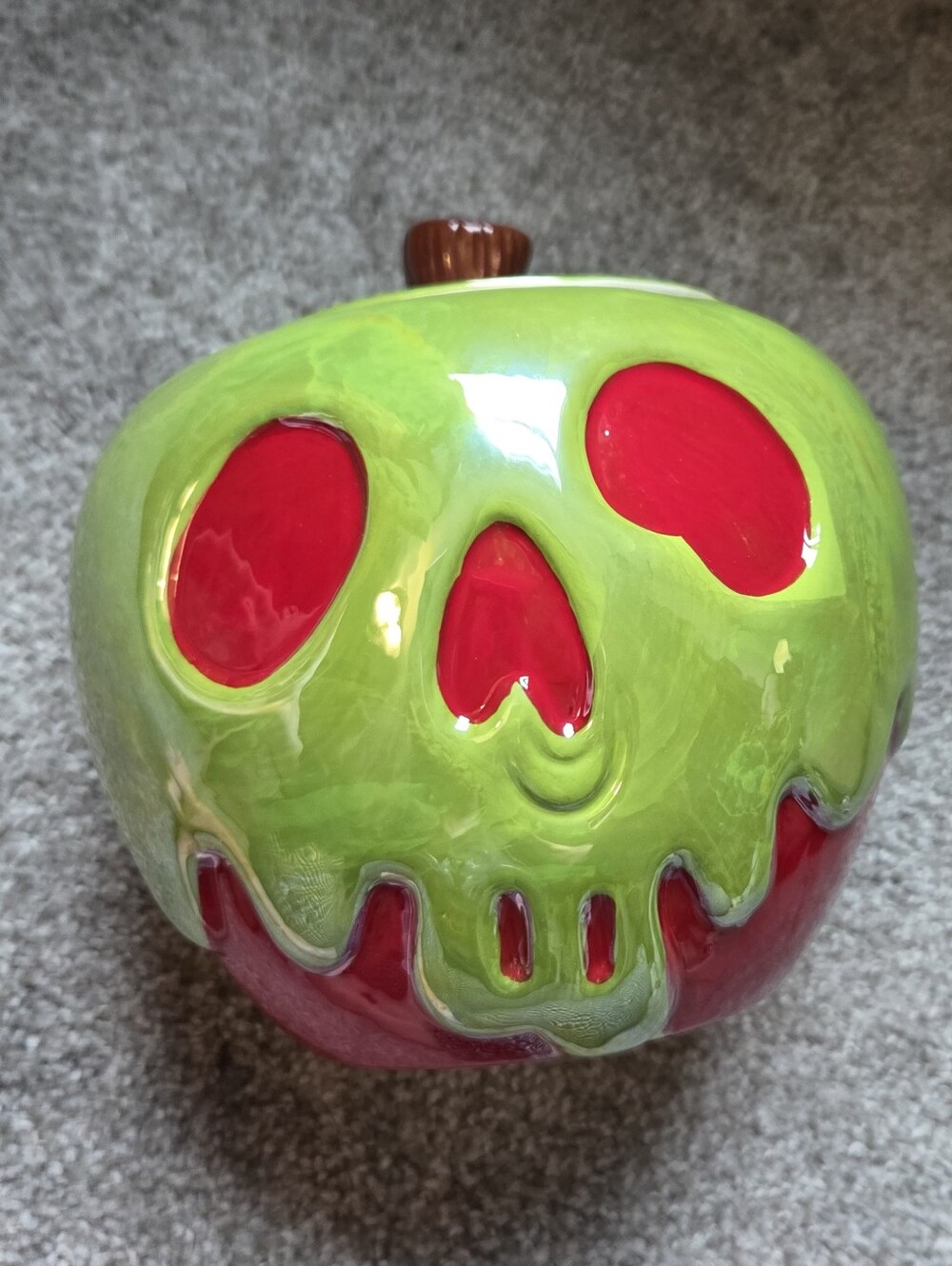 Disney Villains Evil Queen Poison Apple Ceramic Jar